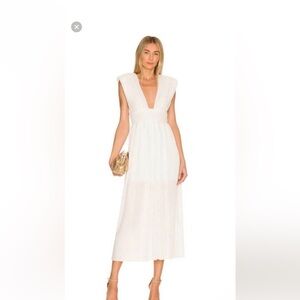 Sabina Musayev white Midi dress